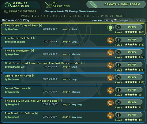 mission goals advanced